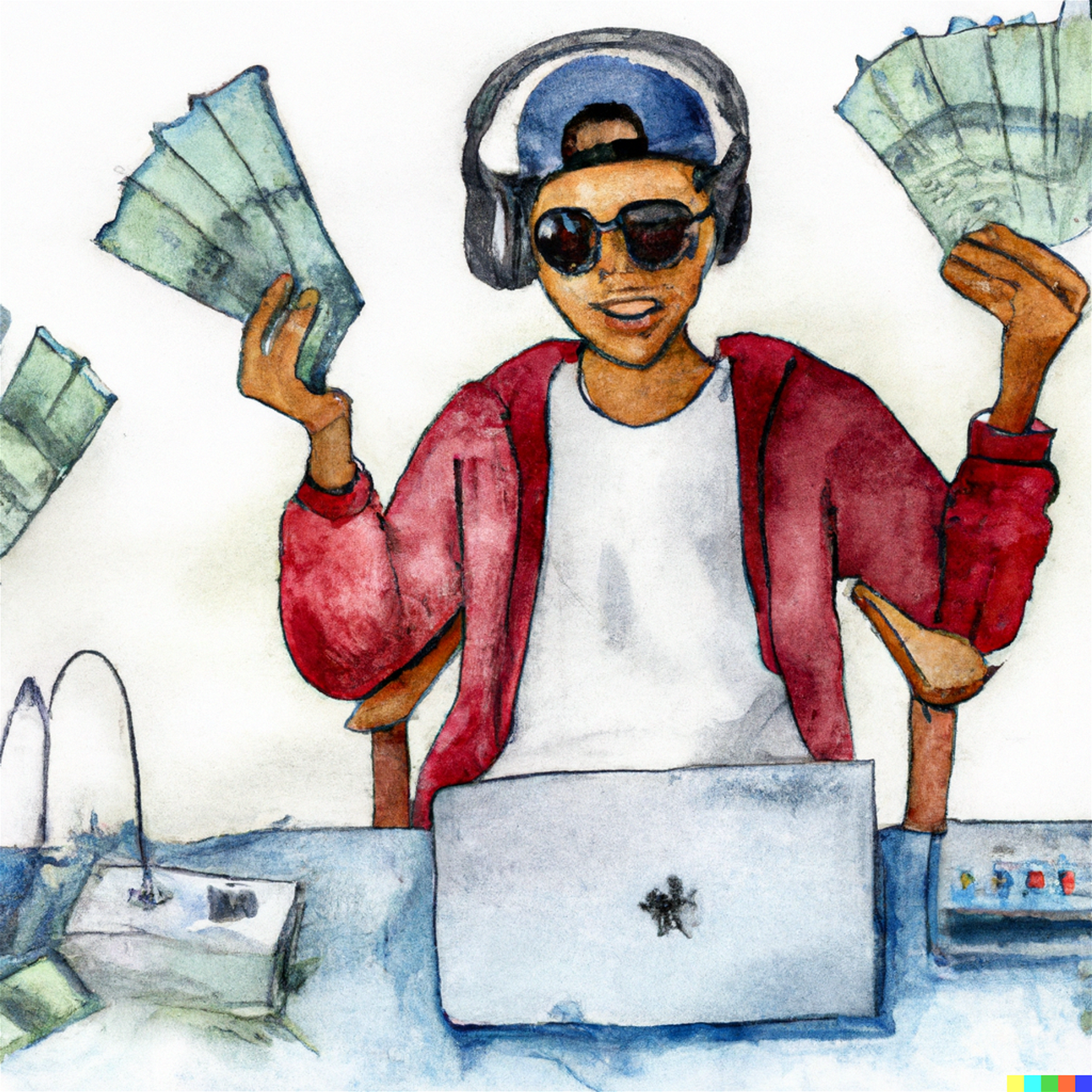 When your beats start raking in cash like a fortune teller's crystal ball - Nathan