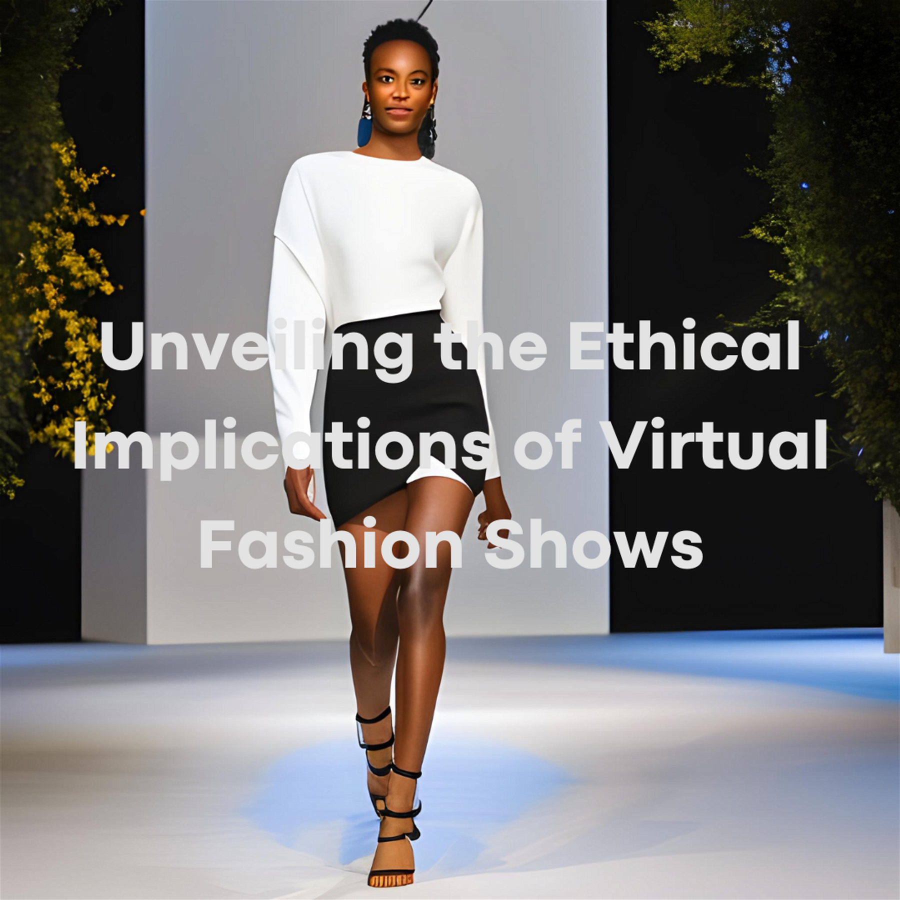 Unveiling the Ethical Implications of Virtual Fashion Shows