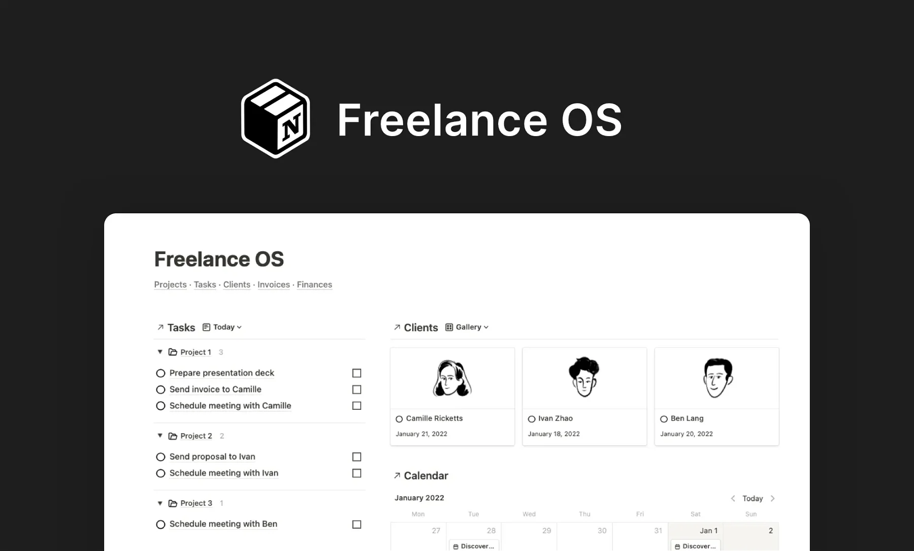 Notion Freelancer OS