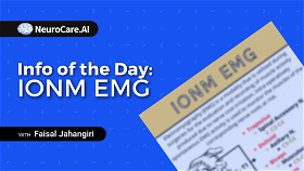 Info of the Day: "IONM EMG”