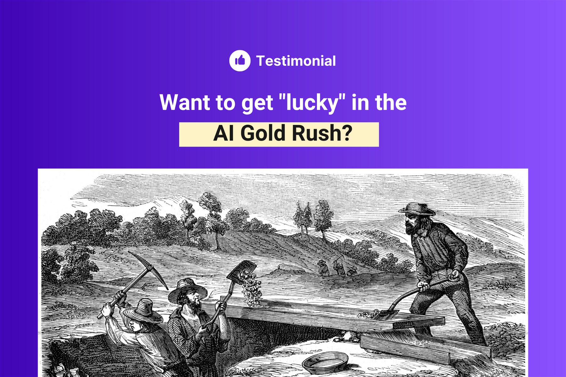 Do You Want To Get “Lucky” During the AI Gold Rush?