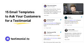 15 Email Templates Examples to Ask Your Customers for a Testimonial