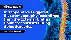 Intraoperative Triggered Electromyography Recordings from the External Urethral Sphincter Muscles During Spine Surgeries