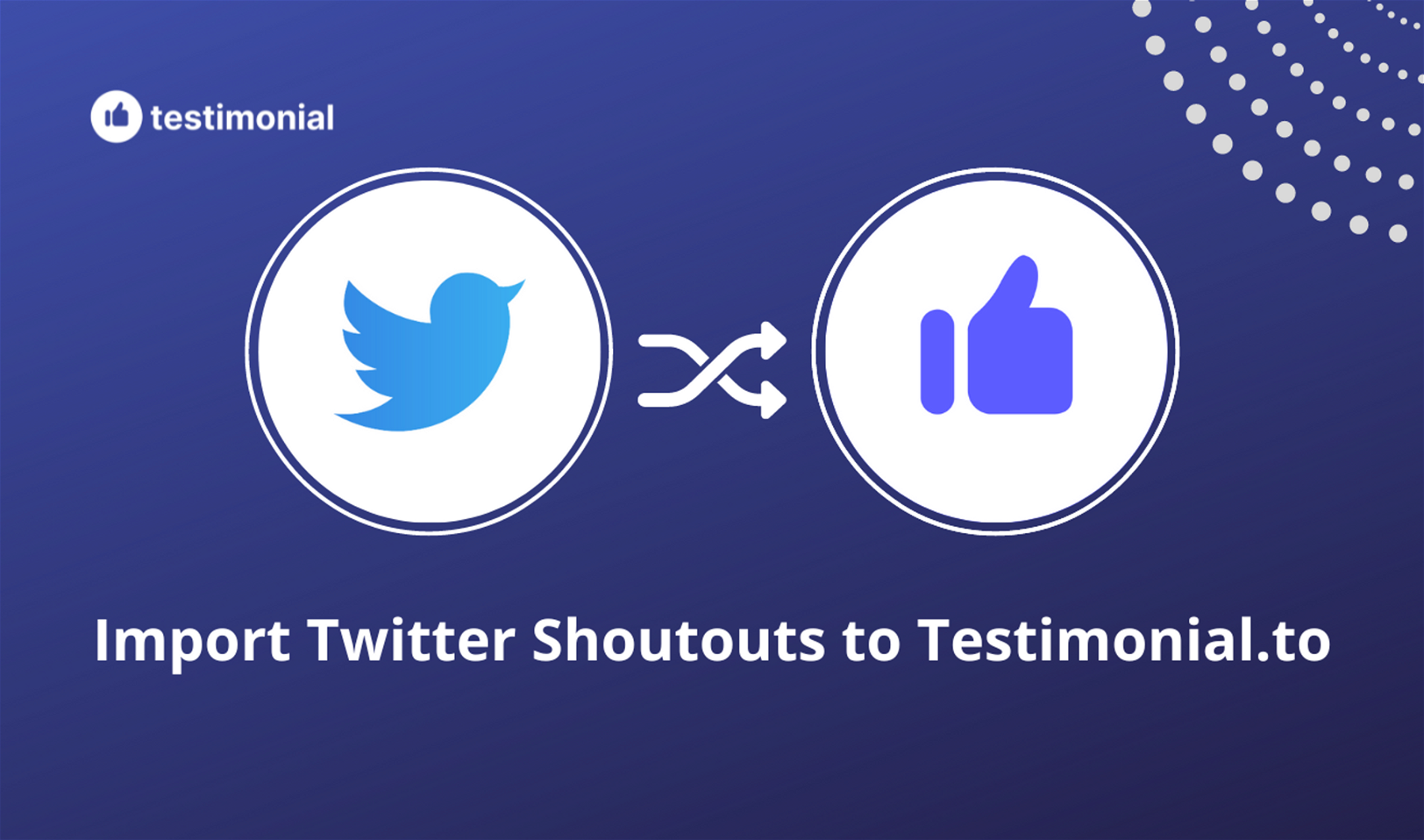 How to embed Twitter Shoutouts on Your Website