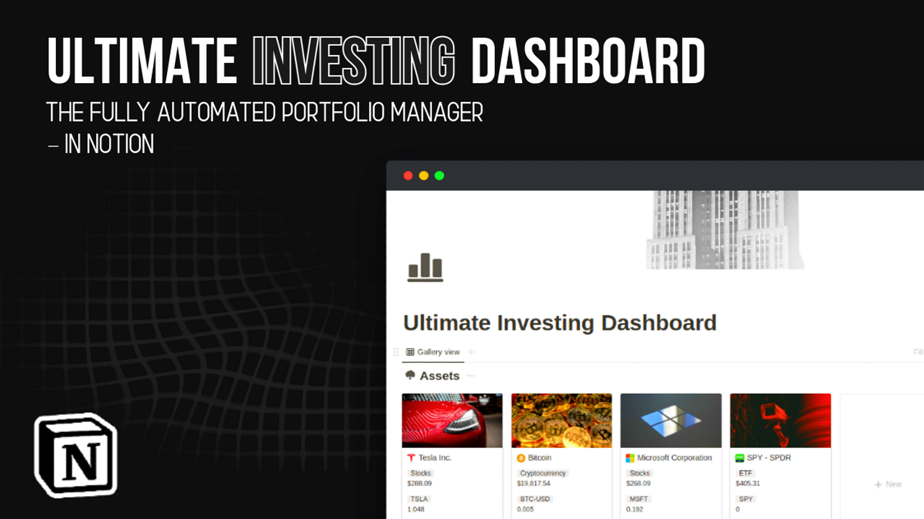 Notion Ultimate Investing Dashboard