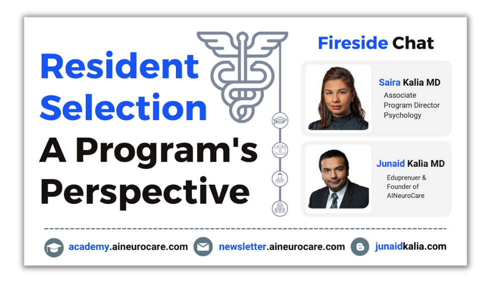 Resident Selection Program's Perspective