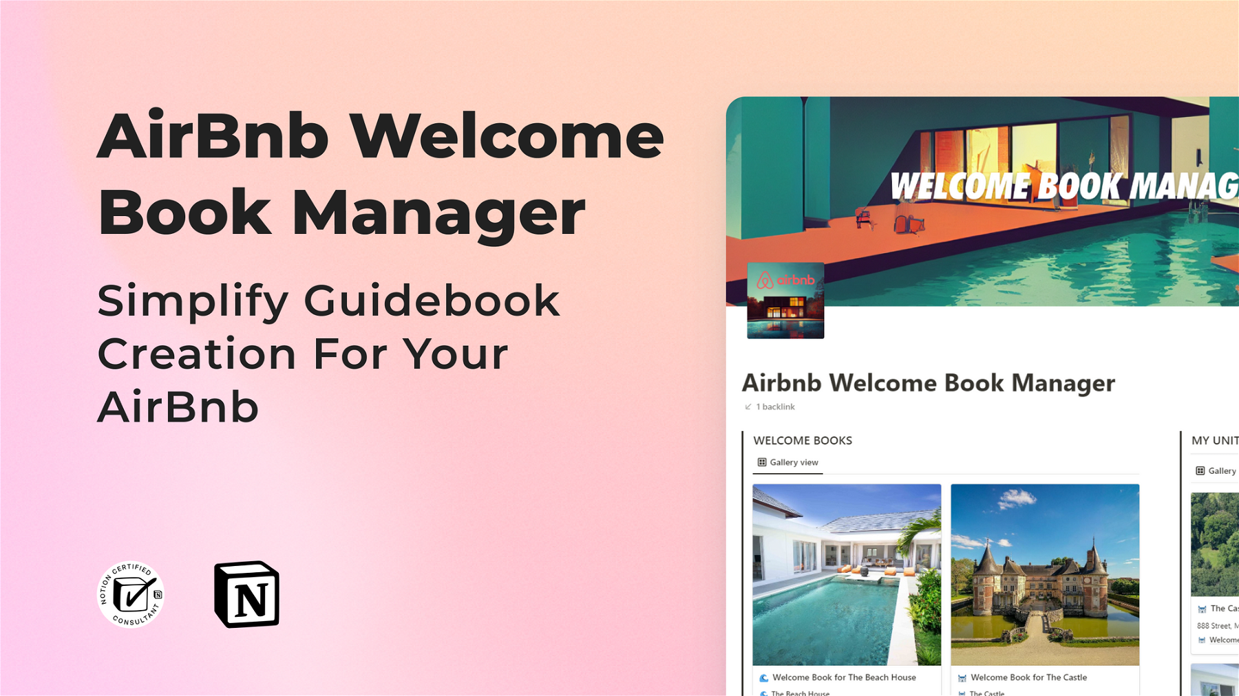📖 AirBnb Welcome Book Manager by iManage!