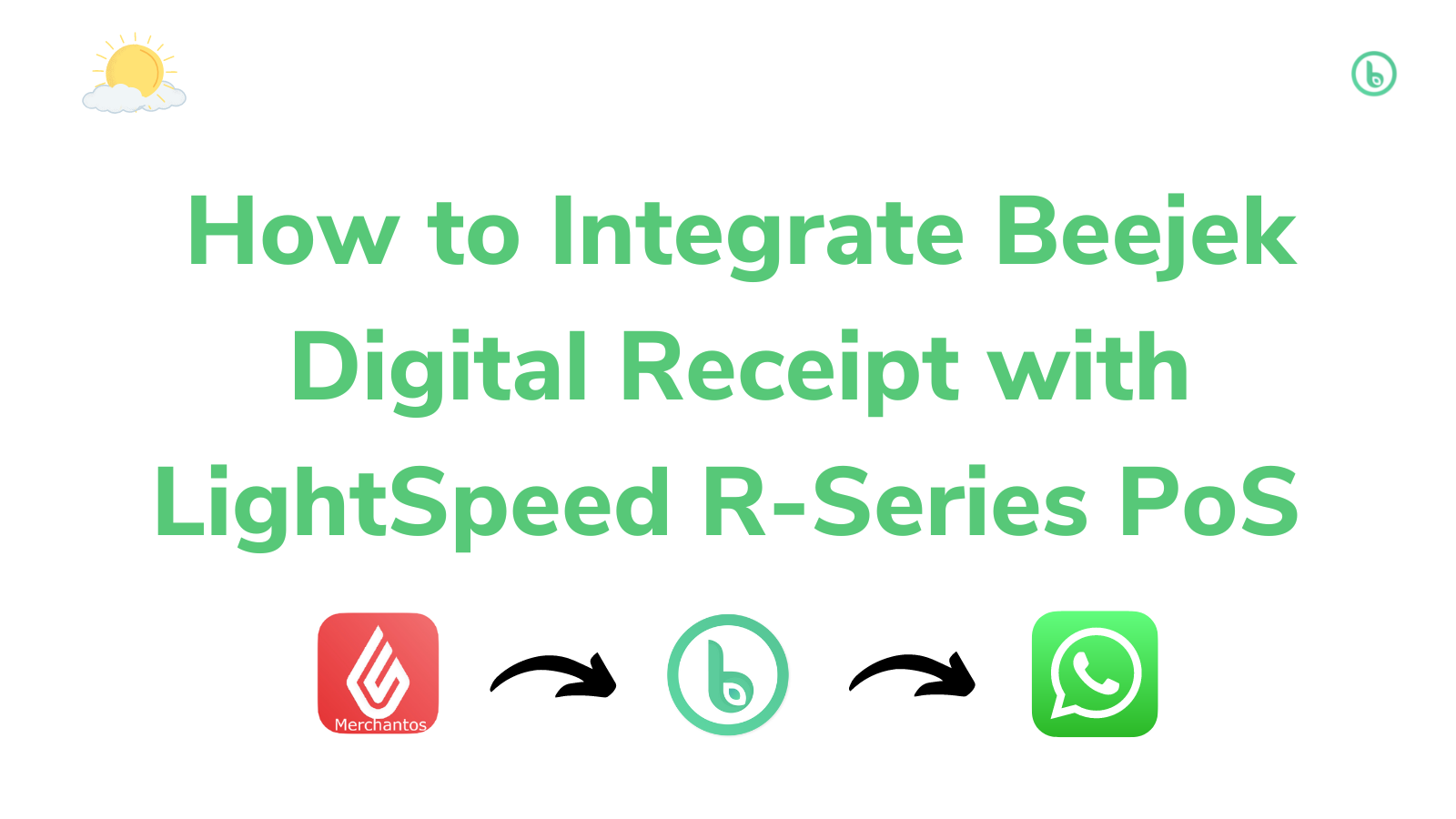 How to Integrate LightSpeed R-Series PoS with Beejek to Send WhatsApp Receipts 
