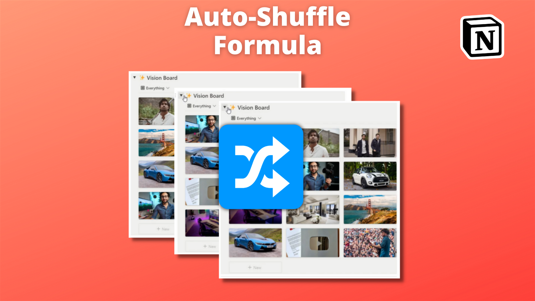 Notion - Auto-Shuffle Formula
