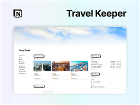 Travel Keeper (Notion Template)