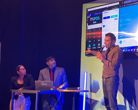 Farhaan Dawood, the CEO of Frii gave a live demo at the XRPL Commons event together with Nabeel Choudhry, the CTO of Frii and Maaike van der Veen, the CBO of Xumm.