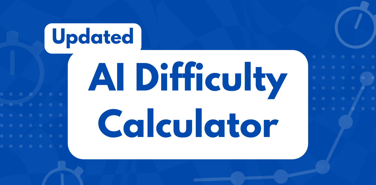 Updated AI Difficulty Calculator (patch 1.08)