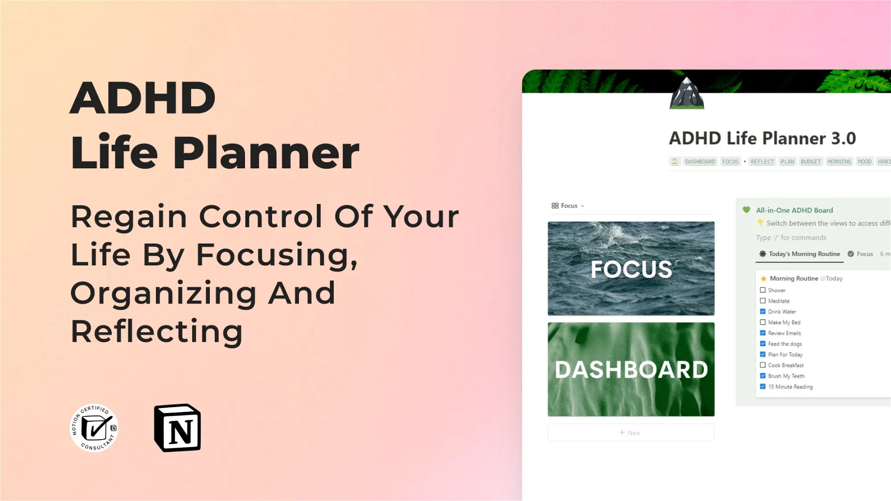 🤯 ADHD Life Planner 3.0 - Master Your Busy Mind!