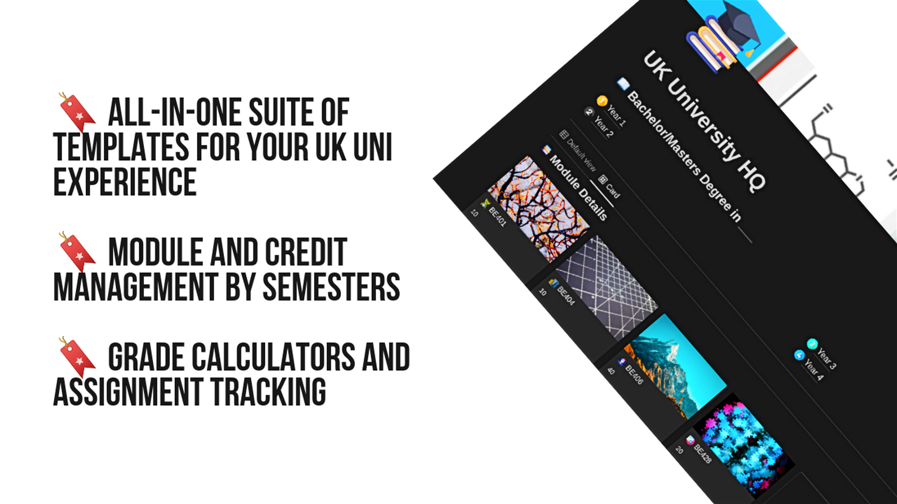 Notion Template for UK University HQ Page