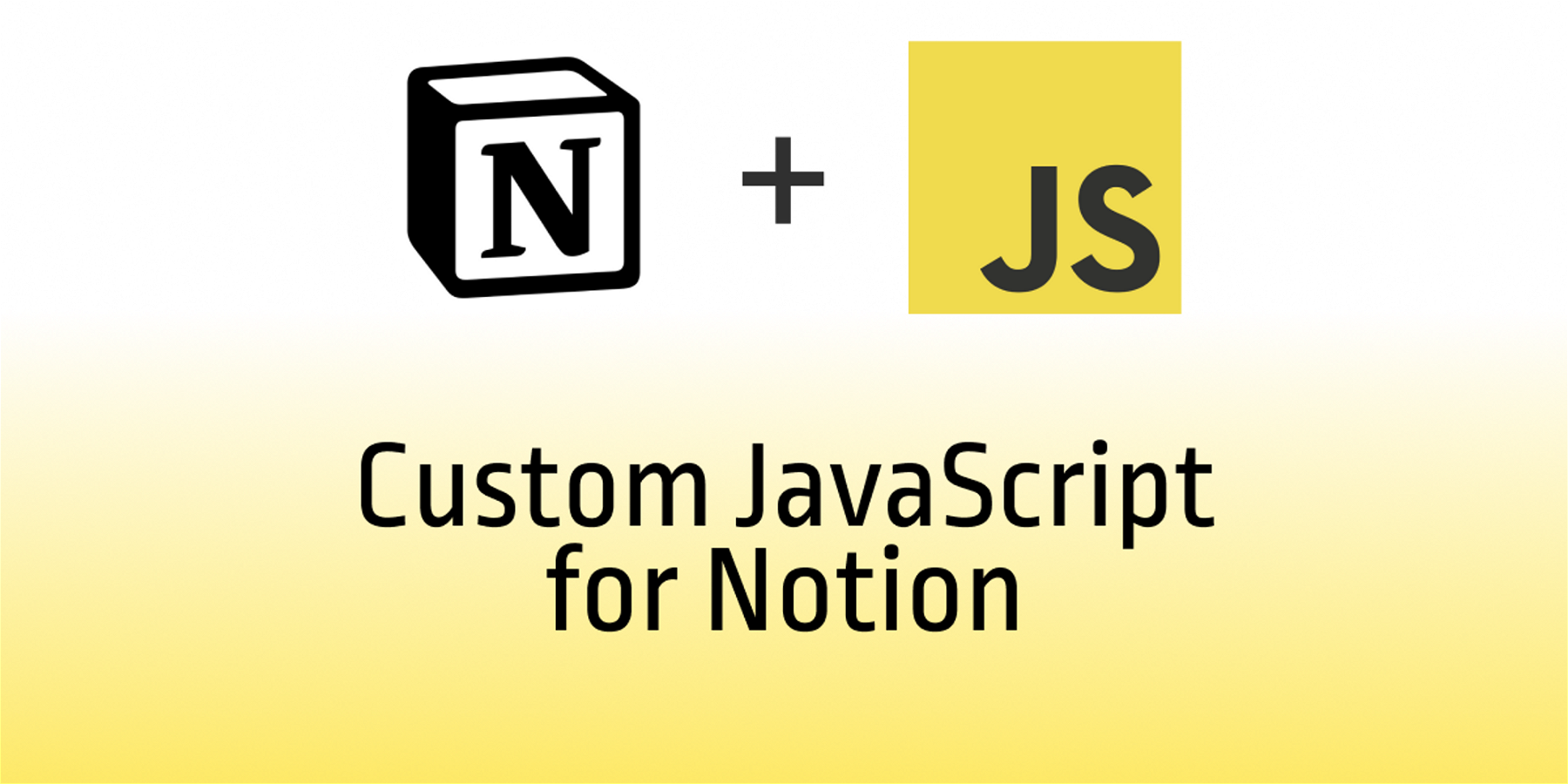 Custom Javascript for Notion Pages