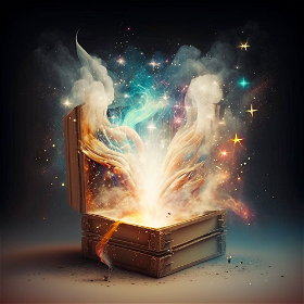 A magical box illustration