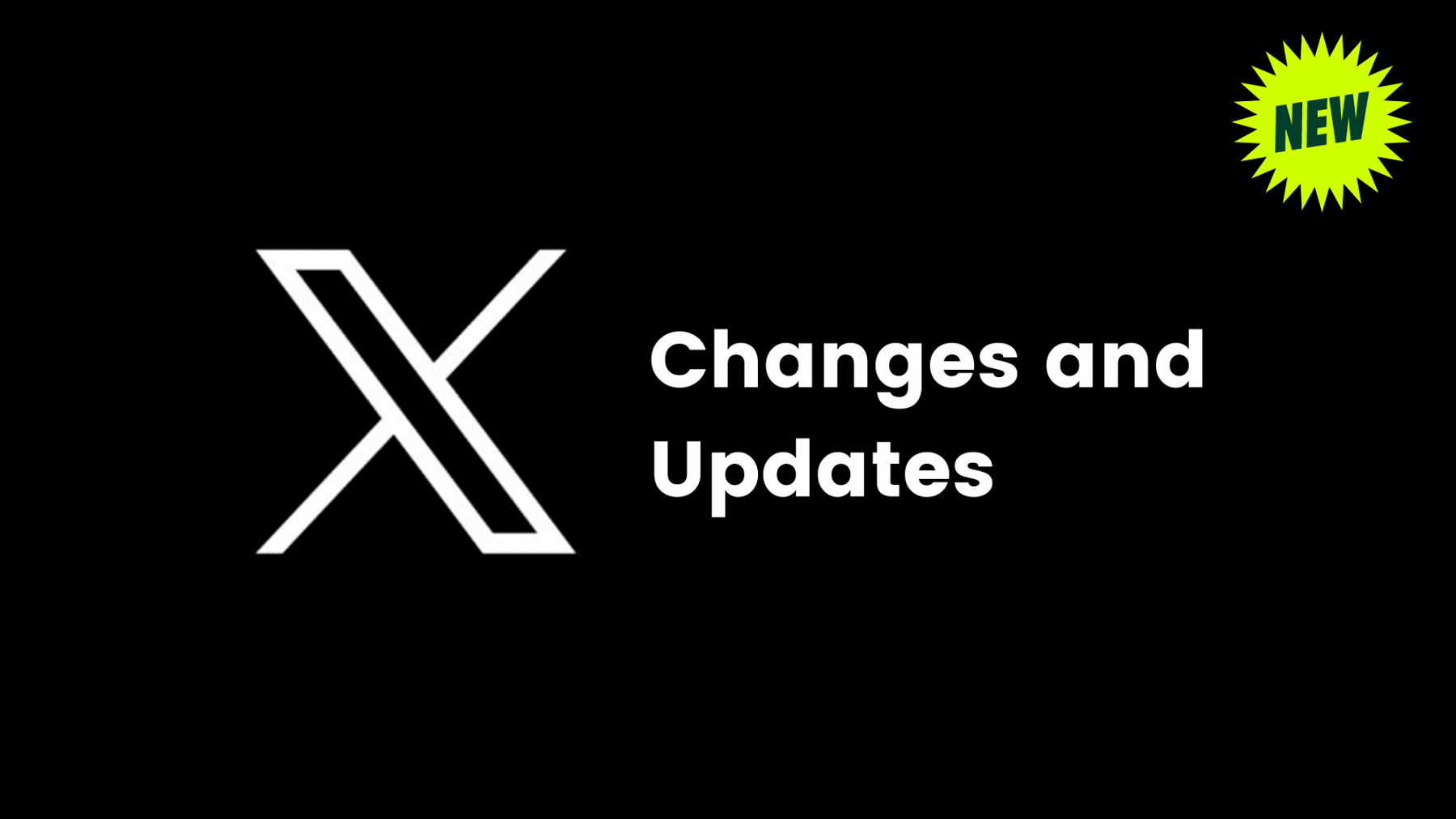 Latest X algorithm changes and updates