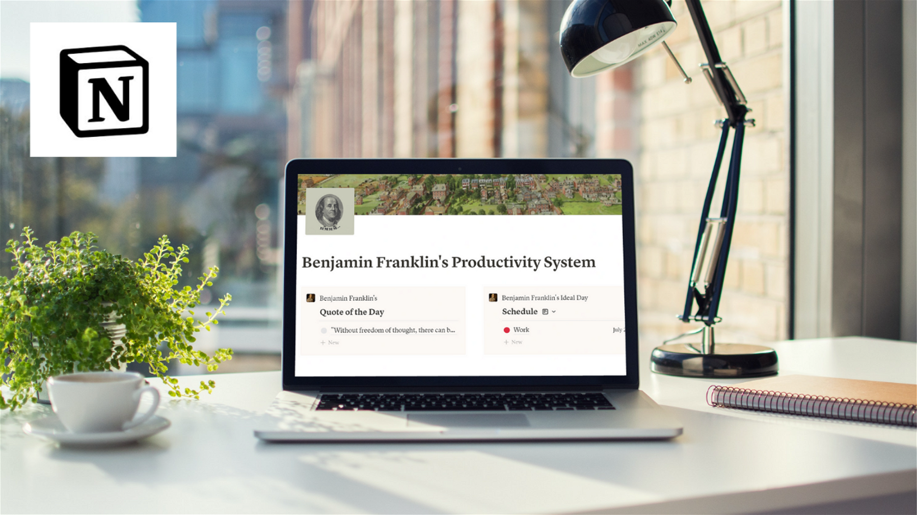 Benjamin Franklin's Productivity System