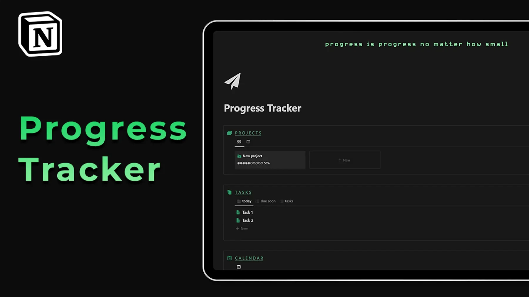 Notion Progress Tracker
