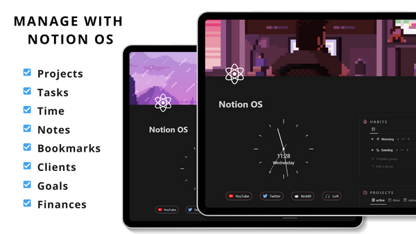 Notion OS Dashboard