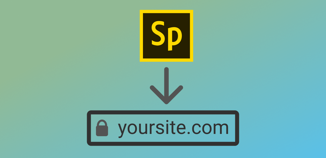 Put your Adobe Spark page at your own custom domain for free