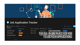 Notion Template for Job Application Tracking