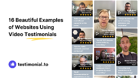 16 Beautiful Examples of Websites Using Video Testimonials