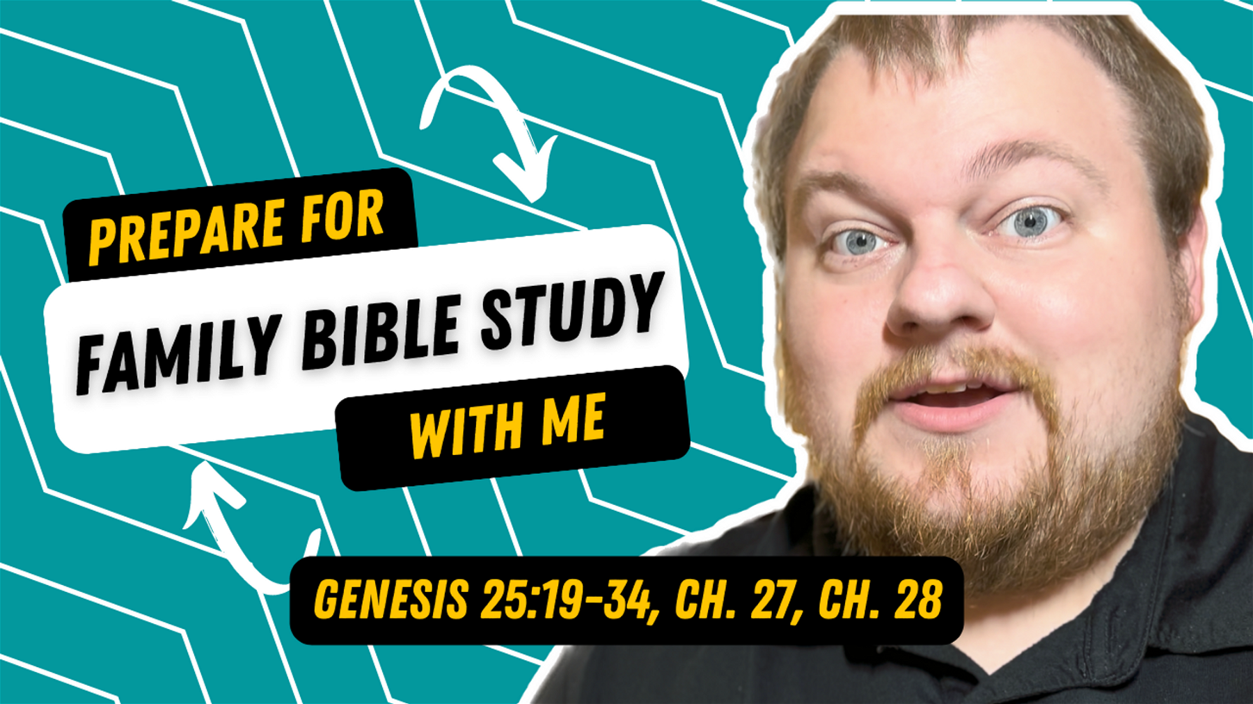 Let’s Study Genesis 25:19-34, ch. 27, ch. 28 - Prepare for Family Bible Study with Me