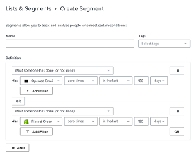 Cleaning your lists and segments with multiple definitions and filters