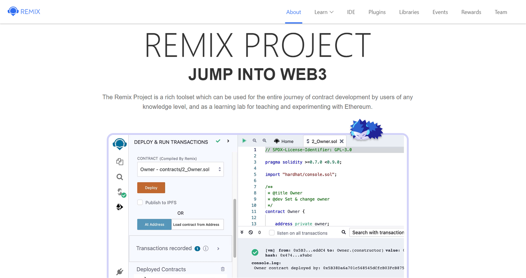 Remix Home Page