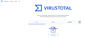 Virustotal Home Page