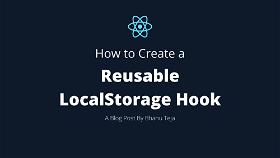 How to Create a Reusable LocalStorage Hook