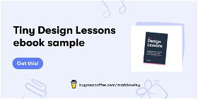 Tiny Design Lessons ebook sample