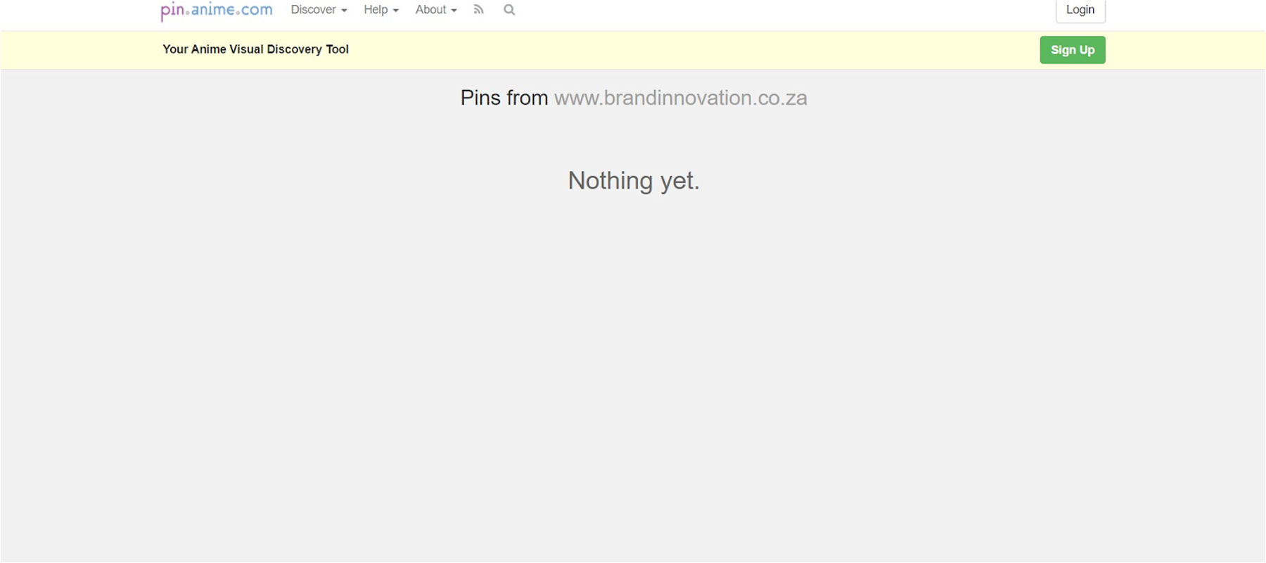 A DR 52 site linking out to brandinnovation.co.za