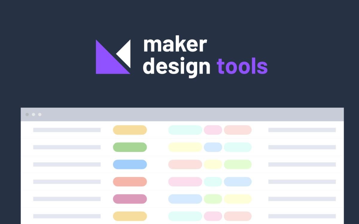 Maker Design Tools