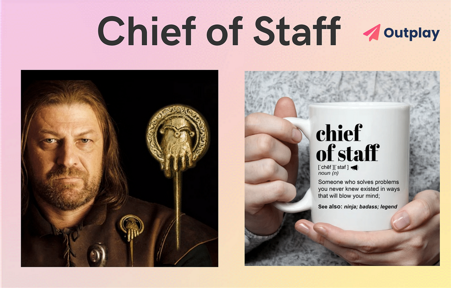 A personalised deck about why I wanted to be the Chief of Staff at Outplay eventually 😀