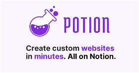 Create custom websites in minutes. All on Notion.