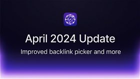 Reflect Update: New backlink picker and more 