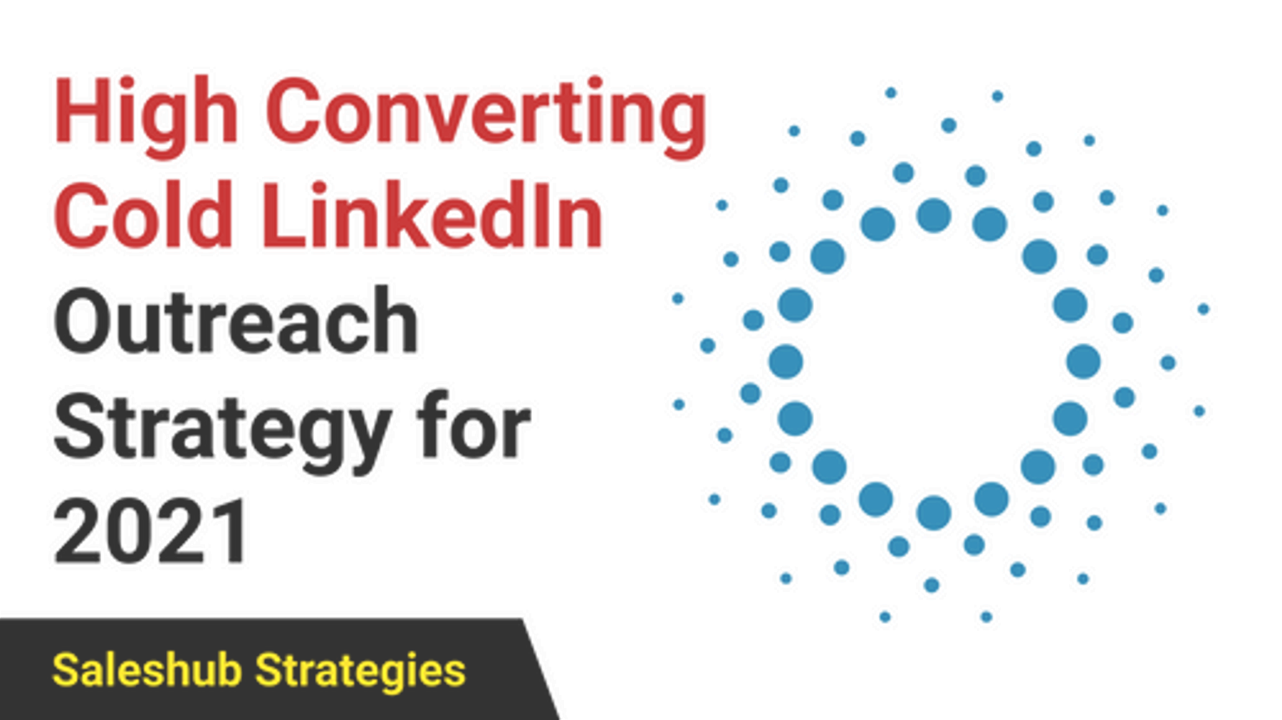 High Converting Cold LinkedIn Outreach Strategy for 2021