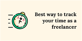 What is the best way to track time for freelance projects?