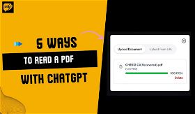 5 Ways To Read a PDF With ChatGPT