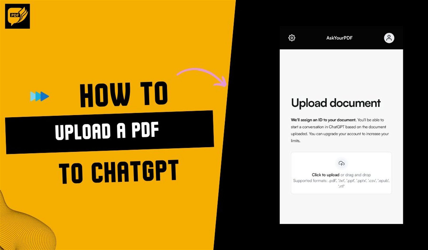 How to Upload a PDF to ChatGPT