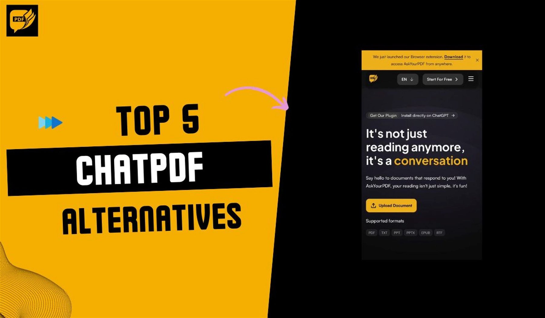 Top 5 ChatPDF Alternatives