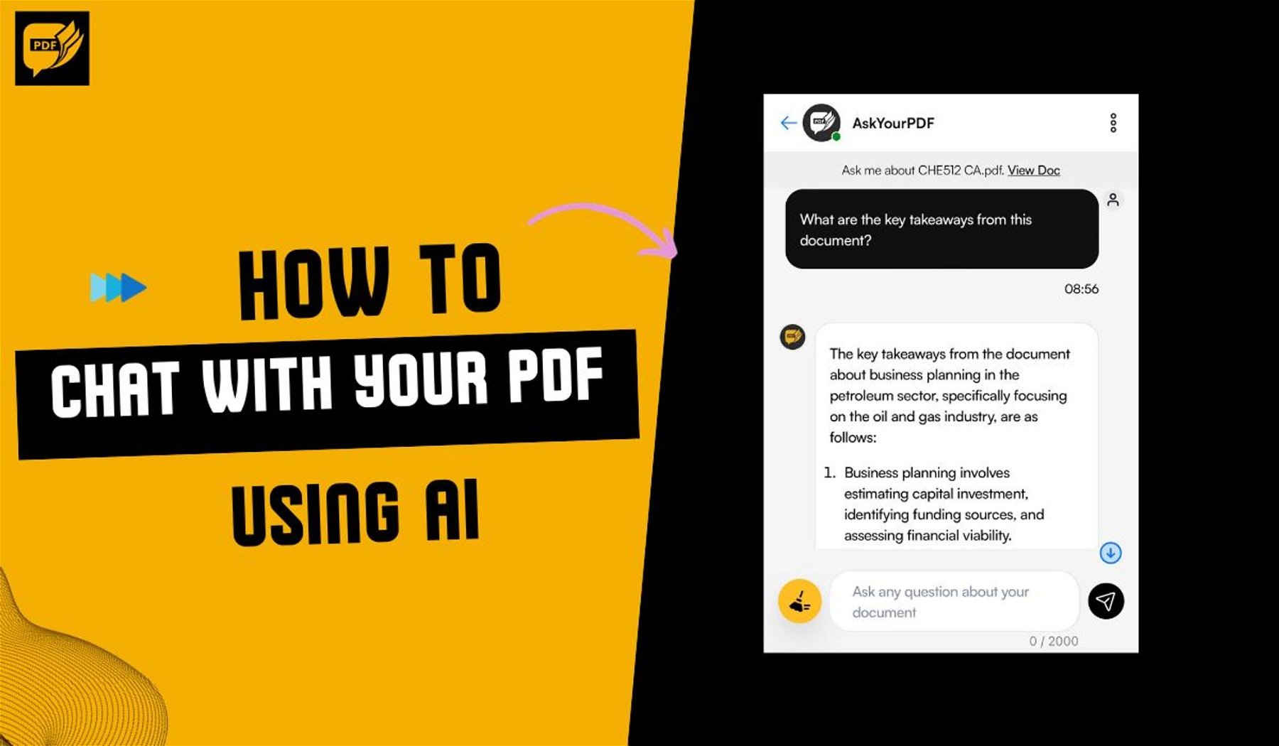 How to Chat With your PDF using AI
