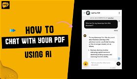 How to Chat With your PDF using AI