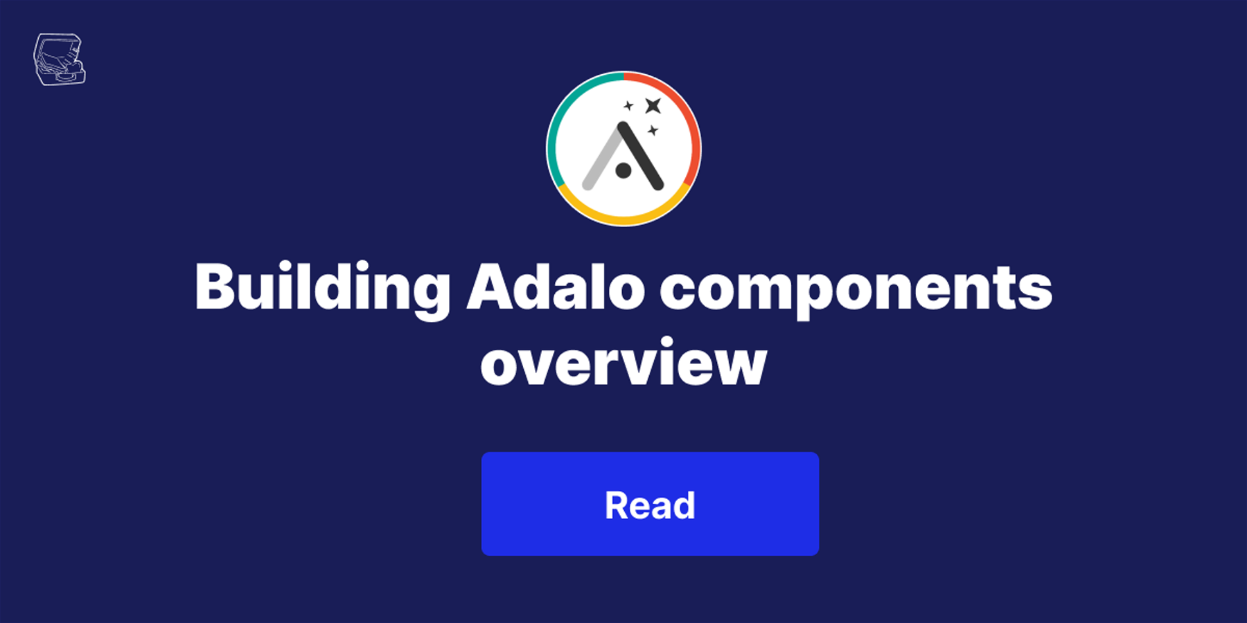 Building Adalo components overview