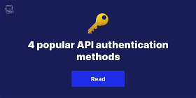An overview of 4 popular authentication methods