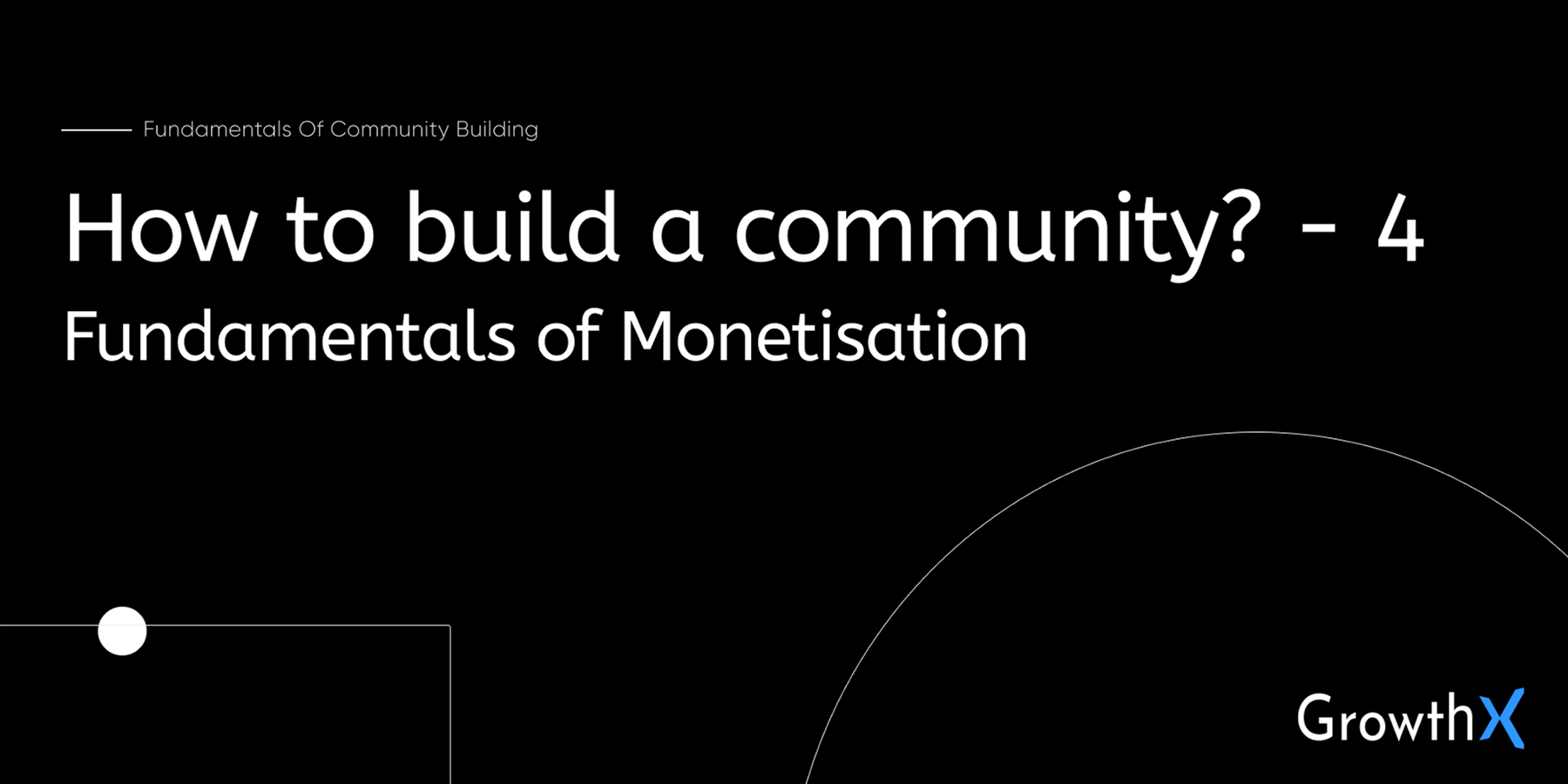 Building Communities Part 4: Monetizing Your Community