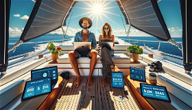 ⛵$13K/m while living on a boat