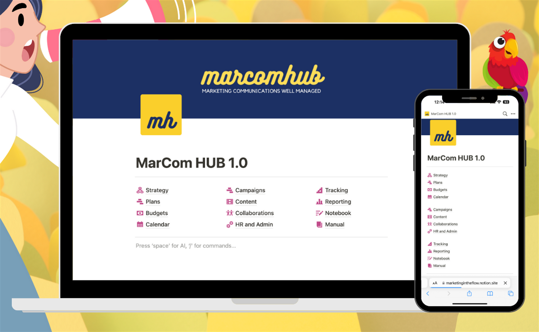 MARCOM HUB: Marketing Communications Well Managed